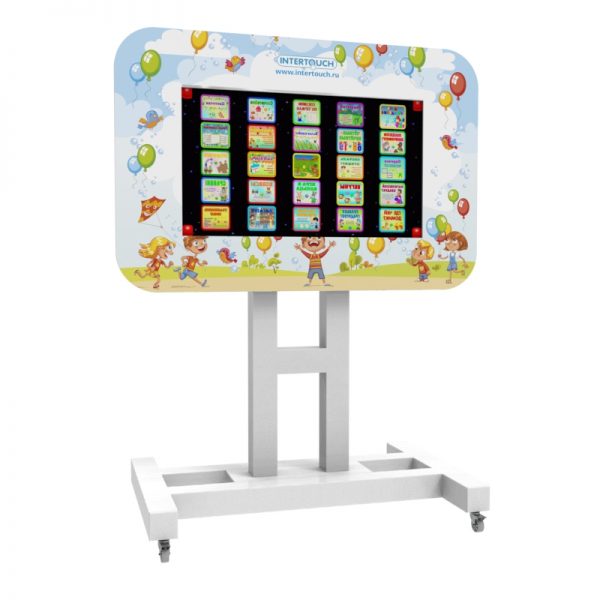 Комплект детской интерактивной панели полянка