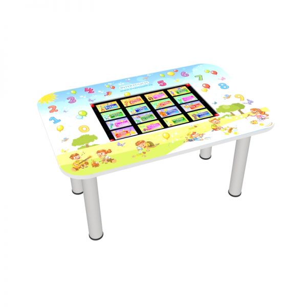 Детский интерактивный стол полянка